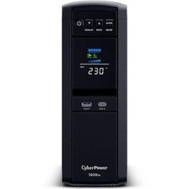 CyberPower CP1600EPFCLCD SAI 1600VA 1000W Onda Senoidal Pura Línea Interactiva 6 Salidas Schuko Torre con AVR y LCD