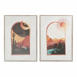 Cuadro Moderno DKD Home Decor Multicolor 3 x 70 x 50 cm (2 Unidades) Precio: 21.42426. SKU: B1HVVWL2CJ