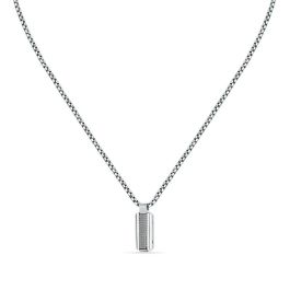 Collar Hombre Sector SZS114 Plateado Precio: 57.49999981. SKU: B1CFWZAXE5