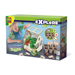 Ses Creative Juego Creativo Vegetal Greenhouse 8710341252038 para Niños de 5 Años