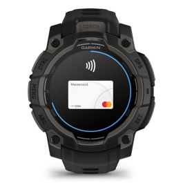 Garmin Instinct 3 Smartwatch AMOLED 1.2" Pantalla Táctil GPS Multibanda SatIQ 45 mm Resistente Monitor de Salud y Linterna Negro Garmin Instinct 3 Smartwatch AMOLED 1.2" Pantalla Táctil GPS Multibanda SatIQ 45 mm Resistente Monitor de Salud y Linterna Negro