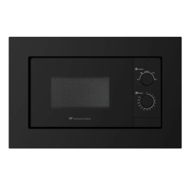 Continental Edison Microondas Empotrable CEMO20EBM2 1280 W 20 L Negro Ancho 59,5 x Alto 38,5 x Profundidad 35,3 cm