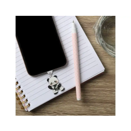 Wondee Charm Protector Funny Tipo C Panda para Conector USB-C - Tapón Decorativo Anti Polvo para Móvil