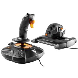 Thrustmaster T-16000M FCS Hotas Joystick para PC y MAC, Negro/Naranja, 2960778 - Palanca de mando con tecnología H.E.A.R.T, 30 botones, 9 ejes Thrustmaster T-16000M FCS Hotas Joystick para PC y MAC, Negro/Naranja, 2960778 - Palanca de mando con tecnología H.E.A.R.T, 30 botones, 9 ejes