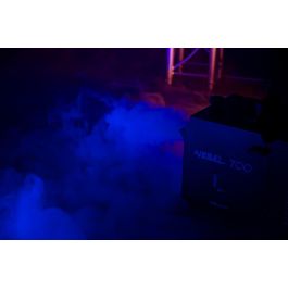 ALGAMLIGHT Nebel 700 Máquina de Humo Denso para Fiestas y Escenarios 700W con Mando a Distancia y DMX