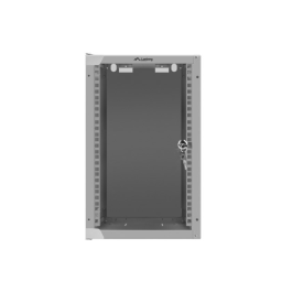 Lanberg WF10-2309-10S Armario Rack 9U Bastidor de Pared, 20 kg de Capacidad Máxima, Color Gris