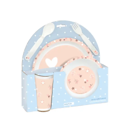 Safta Set de Platos Cubiertos y Vaso Preescolar 260x260x90 mm Precio: 9.196. SKU: B1JBCSD72K