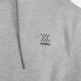 Sudadera con Capucha Hombre Munich Breaker Gris claro