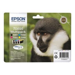 Multipack 4 T0895 cartuchos de tinta - Negro, Cya ... Multipack 4 T0895 cartuchos de tinta - Negro, Cya ...