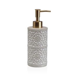 Dispensador de Jabón Versa Loira Resina 7 x 17,5 x 7 cm