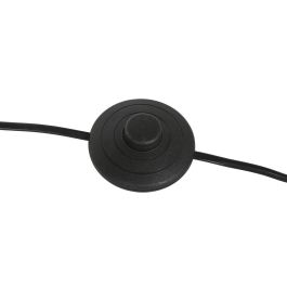 DKD Home Decor Lámpara de Pie Moderna Negra con Flexo E27 Metal 42 x 230 x 145 cm