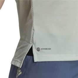 Camiseta de Manga Corta Mujer Adidas HF9288 Beige (XS)