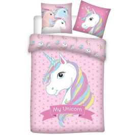 Funda Nórdica Unicornio Cama 90 Microfibra 140x200cm con Funda Almohada 65x65cm Precio: 20.50000029. SKU: B18A4YB5RH