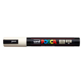POSCA Marcador PC-5M No Permanente Punta Bala 1.8-2.5 mm Marfil Precio: 3.50000002. SKU: B19297KQ92