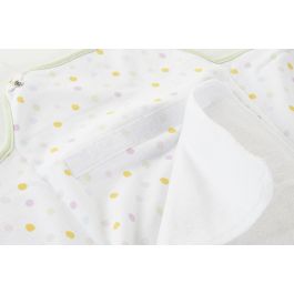 DKD Home Decor Cambiador Baby De Viaje 40x22 cm (1 cm Grosor) Amarillo Verde 80% Algodón 20% Poliéster Pack 2
