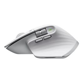 Logitech MX Master 3S Ratón Ergonómico Inalámbrico con Tecnología Quiet Clicks y Darkfield - Gris