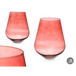 Jarrón de Cristal en Forma de Vaso 28 cm Teja - Giftdecor Precio: 8.88999947. SKU: B1D6VDLRME