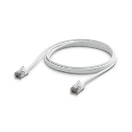 Ubiquiti Cable Patch Cat 6A 2 m, hasta 10 GbE, PoE++, Termoplástico Elastómero (TPE), Blanco