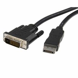 Cable DisplayPort a DVI Startech DP2DVIMM10 Negro Cable DisplayPort a DVI Startech DP2DVIMM10 Negro