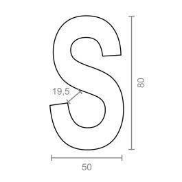 Edm Gancho en forma de s CG23 6 x 80 mm, Zincado, Blister 2 uds
