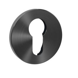 Articulos Inoxidables IN.04.RPZ.05N Bocallave Redonda para Cilindro Yale Acero Inoxidable Satinado Ø50mm Acabado Negro Precio: 7.49999987. SKU: B1ALBMXVGV