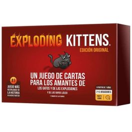 Asmodee Juego Exploding Kittens. Ruleta rusa en versión gatuna, roba cartas hasta que salga el exploding. Precio: 19.89000057. SKU: B17RZQDWMN