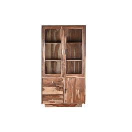 Vitrina DKD Home Decor Marron Natural 42 x 190 x 100 cm