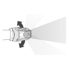 Petzl Actik E063AB00 Linterna frontal LED, cinta para cabeza, Negro, 450 lúmenes, IPX4, incluye 3 pilas AAA