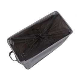 Cesto de ropa gris alargado con cubierta de malla Versa 18.5x58x39 cm (2 Unidades) Cesto de ropa gris alargado con cubierta de malla Versa 18.5x58x39 cm (2 Unidades)