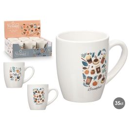 Taza de Porcelana Breakfast Vessia 350 ml - Blanco, 12.4x10x8.3 cm (27 Unidades) Precio: 40.49999954. SKU: B18ML85CEJ
