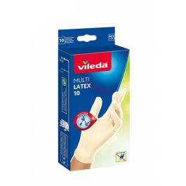 Vileda Multilatex 10 Guantes Multiusos de Latex Talla M/L Pack 10 Unidades Precio: 3.88999996. SKU: S7904156