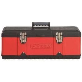 KS TOOLS Caja de Herramientas Desmontable Bimateriales Metal PVC 58.2x29.8x25.5cm, Carga Máx. 30 kg, con Candado y Cubierta Antideslizante KS TOOLS Caja de Herramientas Desmontable Bimateriales Metal PVC 58.2x29.8x25.5cm, Carga Máx. 30 kg, con Candado y Cubierta Antideslizante