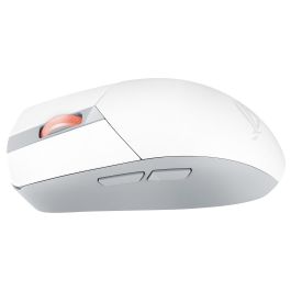 ASUS ROG Strix Impact III Wireless Ratón Gaming Ambidextro RF Wireless + Bluetooth Óptico 36000 DPI Blanco 90MP03D0-BMUA10