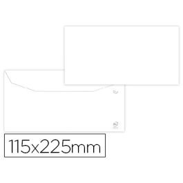 Liderpapel Sobre Blanco 115x225 mm Solapa Engomada Papel Offset 80 gr Caja 500 Unidades Precio: 14.49999991. SKU: B13FA2ALTQ