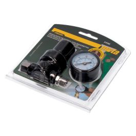 Mota Herramientas Regulador de caudal PRM con manómetro 1/4" para automoción