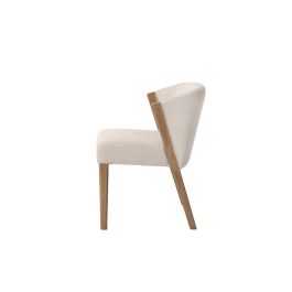 DKD Home Decor 2c24 Silla Urban Tapizada Blanco Madera Fresno y Poliéster Decapé 74x55x59 cm DKD Home Decor 2c24 Silla Urban Tapizada Blanco Madera Fresno y Poliéster Decapé 74x55x59 cm