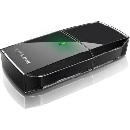 TP-LINK Archer T2U Adaptador USB 2.0 WiFi AC600 Doble Banda 802.11ac para PC/Portátil, 433Mbps en 5GHz + 150Mbps en 2.4GHz
