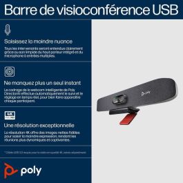 HP R30 Studio Barra de Video USB con Audio Superior y Video Avanzado para Colaboración HP R30 Studio Barra de Video USB con Audio Superior y Video Avanzado para Colaboración