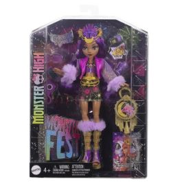 Monster High Muñeca Clawdeen Wolf Fiesta Monstruosa, Edad Mínima 3 Años