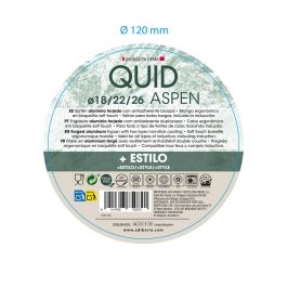 Quid Set Sartenes Aspen Aluminio Forjado 18-22-26 cm Verde Mate