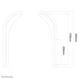 Neomounts Soundbar Bracket (To Mount On An Exisiting Vesa Mount) Neomounts Soundbar Bracket (To Mount On An Exisiting Vesa Mount)