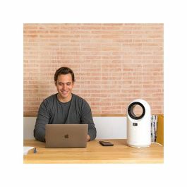 Cecotec Readywarm 8200 Bladeless Calefactor y Ventilador Eléctrico 1500W con Oscilación y Temporizador 12h Negro Blanco Cecotec Readywarm 8200 Bladeless Calefactor y Ventilador Eléctrico 1500W con Oscilación y Temporizador 12h Negro Blanco