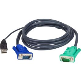 Aten Cable KVM USB HDB a SPHD 3 en 1 (Teclado, Ratón, Video) para Conectar PC a Consola - 5 Metros Precio: 22.58999941. SKU: B1HZGCTLVQ