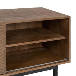Mueble Tv Natural Madera de Mango Salón 155 X 40 X 55 cm