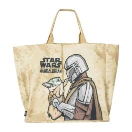 CERDÁ Bolsa Shopping The Mandalorian Star Wars Tote Bag 48x43x17cm Poliester Algodón Precio: 10.50000006. SKU: B1ECSQDTQ3