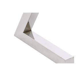 DKD Home Decor Consola Loft con 2 Mesitas Auxiliares, Set 3 Piezas, Mango y Acero Cromado, Marrón Claro Plateado 110x41.5x76 cm DKD Home Decor Consola Loft con 2 Mesitas Auxiliares, Set 3 Piezas, Mango y Acero Cromado, Marrón Claro Plateado 110x41.5x76 cm