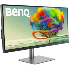 BenQ PD3420Q Monitor de 86.4cm (34") UWQHD (3440x1440) 21:9 USB/DisplayPort/HDMI Diseño Profesional con Altavoces y Ajuste Ergonómico