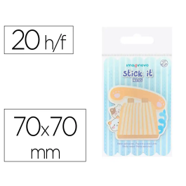 Imaginovo Bloc notas adhesivas Meow telefono 70x70 mm 20 hojas Precio: 1.0043. SKU: B1A3AXA4L4