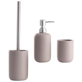 Day Juego de Baño 3 Piezas Gris Vaso, Dispensador y Escobilla WC Precio: 15.49999957. SKU: B18FN9QTRS