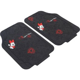 Disney Alfombrillas Minnie CZ10901 para Coche PVC Universal 44x65cm Dos Unidades